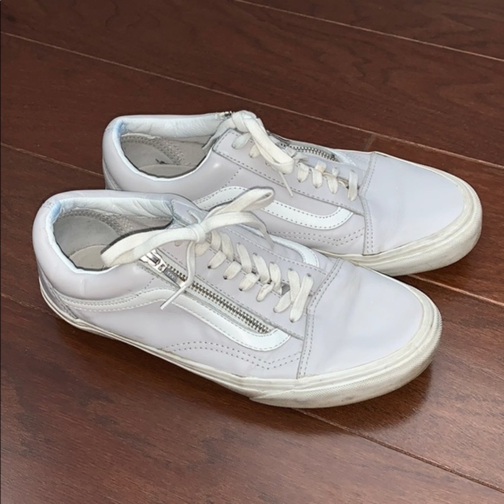 Vans Leather Old Skool Zip